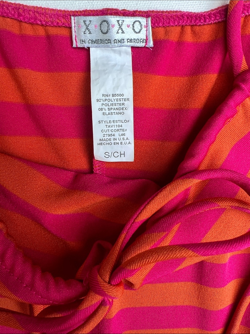 🦩Vtg striped beach dress🦩 - Picture 2 of 10